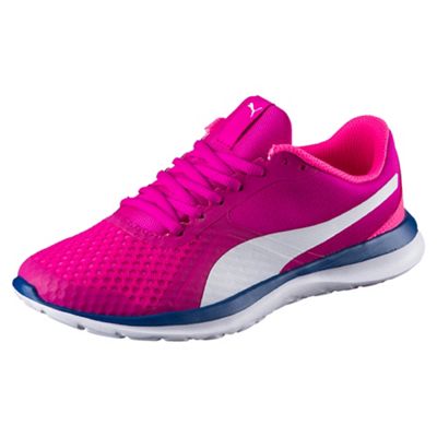 Bright pink FlexT1 trainers